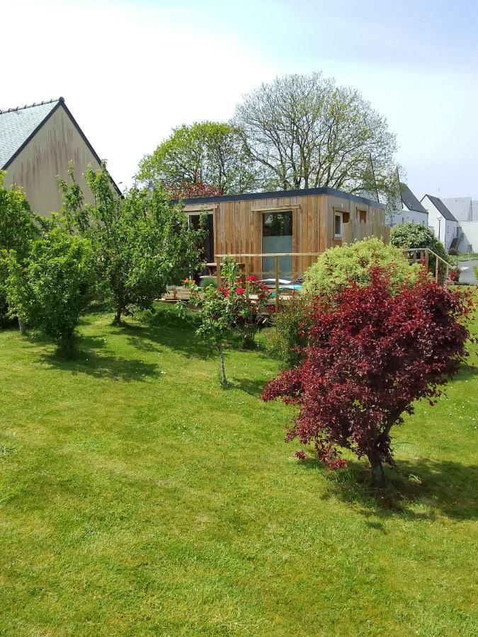 Tiny House Dans Jardin Arbore Perros-Guirec Bagian luar foto